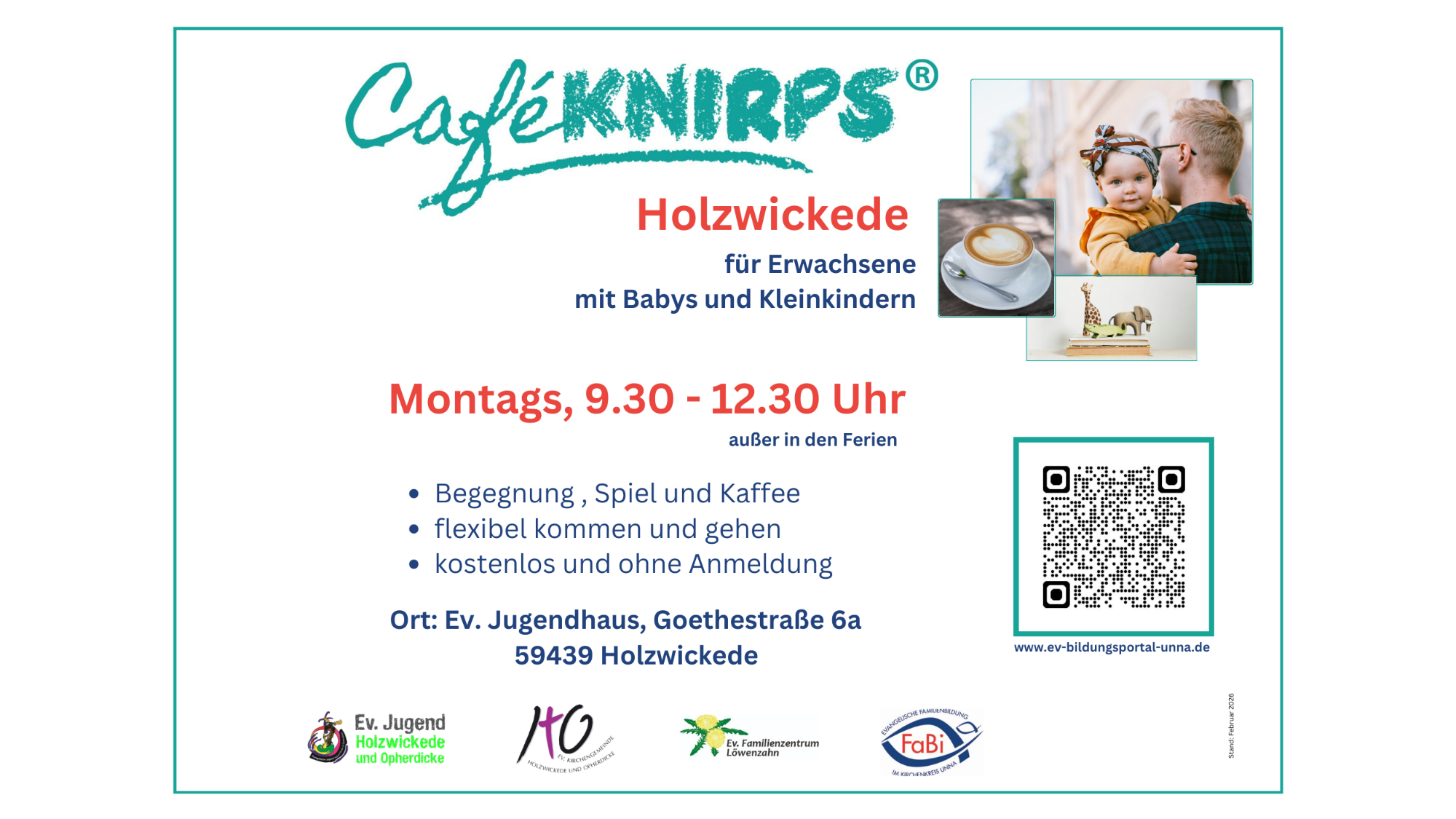 Plakat Café Knirps