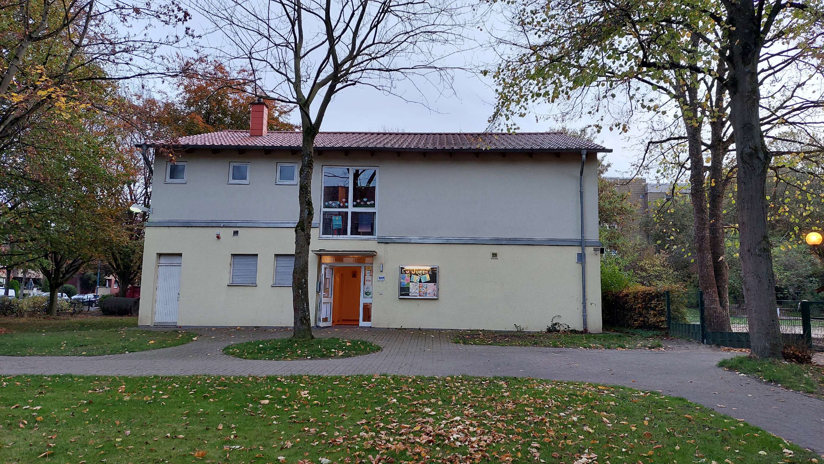 Vorderansicht Ev. Jugendzentrum Holzwickede